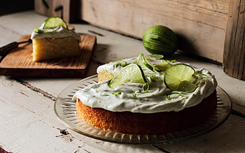 Food, Lime, Cake, Cream HD wallpaper