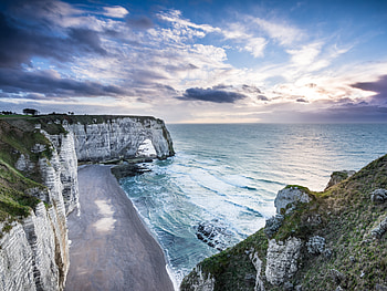 Coast, arch, sea, nature, Durdle Door HD wallpaper