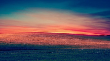 Landscape, sunrise, morning glory, nature, adorable HD wallpaper