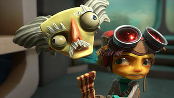 Raz and Ford Cruller, Psychonauts 2 HD wallpaper