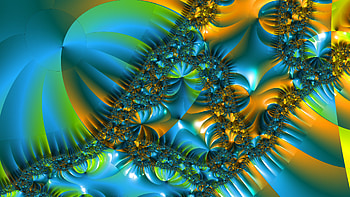 Trippy Psychedelic Fractal, trippy, psychedelic, aesthetic, Abstract, fractal HD wallpaper