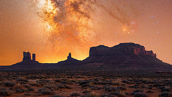 Monument Valley, Arizona, landscape, rocks, usa, sunset, desert HD wallpaper