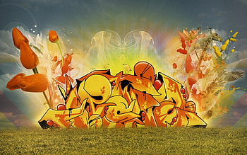 Firetrap, vector, fire HD wallpaper