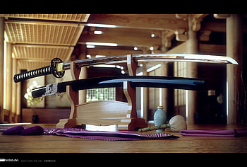 katana--Japan-Sword - The Samurai Swing HD wallpaper