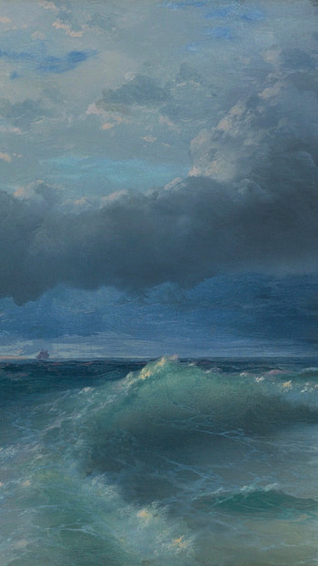Ivan Aivazovsky, Maritime painting, 24 inches, Nautical representation HD phone wallpaper
