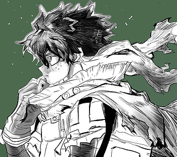 deku, My Hero Academia HD wallpaper