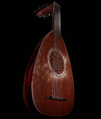 Lute art, Minstrel aesthetics, Beautifully crafted, Music inspiration HD phone wallpaper
