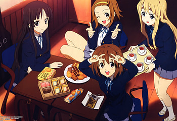 K-on!, anime, mio, yui, k-on HD wallpaper