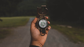 Compass hand, Nature travel, Animal , Dark HD wallpaper