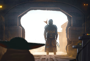 The Mandalorian 2020, the-mandalorian, tv-shows, star-wars, artstation, baby-yoda HD wallpaper