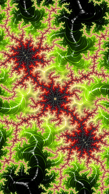 Fractal Art Trippy Psychedelic Background for Smart, trippy, colorful, colors, psychedelic, green, Abstract, fractal, abstract green HD phone wallpaper