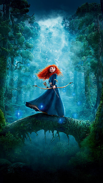 Princess Merida, Brave, Animation, Disney HD phone wallpaper