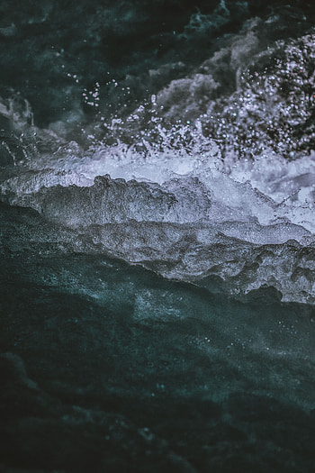 Water, Waves, Macro, Spray, Foam HD phone wallpaper