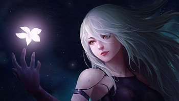 Nier Automata Artwork, nier-automata, 2018-games, games, artwork, digital-art, artist HD wallpaper