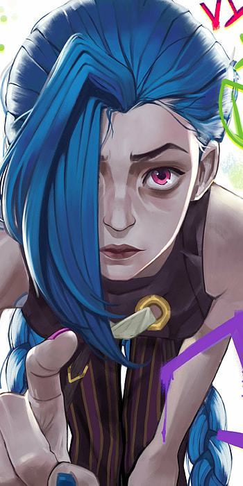 Jinx Unleashed: Arcane’s Ultimate TV Show , Jinx (League Of Legends), TV Show, Arcane HD phone wallpaper