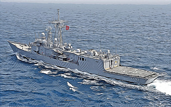 TCG Gelibolu, F-493, , vector art, TCG Gelibolu drawing, Turkish Naval Forces, creative art, TCG Gelibolu art, F493, vector drawing, abstract ships, TCG Gelibolu F-493, Turkish Navy HD wallpaper