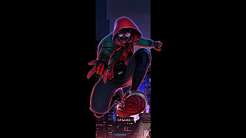 Spider Man Miles Coming, spiderman, superheroes, artwork, artist, artstation HD wallpaper