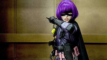 Kick Ass Hit Girl, chloe-moretz, celebrities, girls HD wallpaper