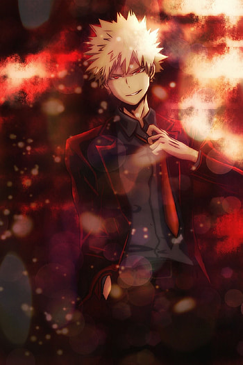 Bakugou Katsuki, art, human_body, anime, myheroacademia HD phone wallpaper