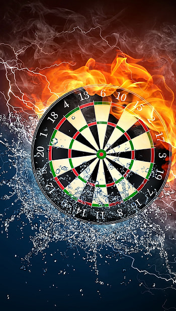 Dart game, fire, water, manipulation HD phone wallpaper