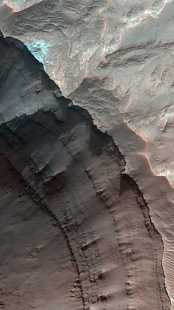 Martian terrain, Geology HD phone wallpaper
