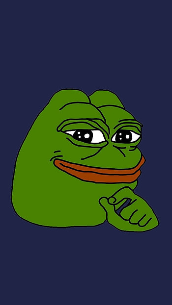 Frog, finger, meme, verde, azul HD phone wallpaper