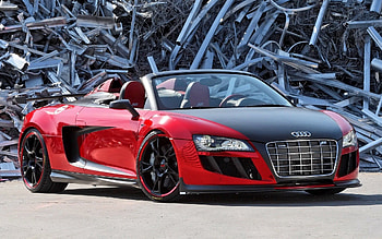Audi, Cars, Front View, Cabriolet, Audi R8, Dump HD wallpaper