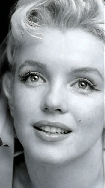 Marilyn Monroe, nose, u, Hollywood, hair, vintage HD phone wallpaper