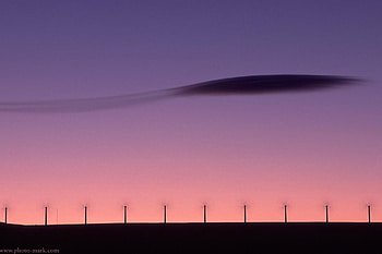A Lenticular Cloud Over Wyoming, space, clouds HD wallpaper