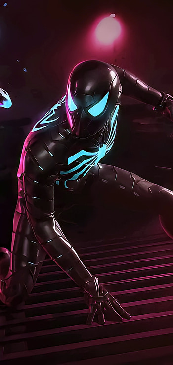 Spider man, Andrew garfield, Tom holland, electric blue, magenta, art, marvel, spider man no way home, tobey maguire, no way home, DC HD phone wallpaper