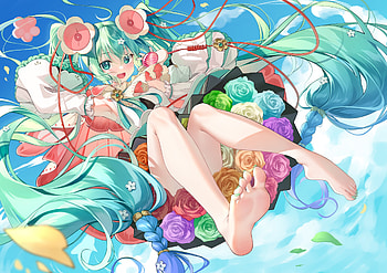 Anime Original, miku, Anime, hatsune, grirl HD wallpaper