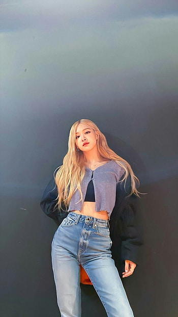Blackpink Rose, hair, lip HD phone wallpaper