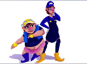 Waluigi by Horsecanada9 HD wallpaper