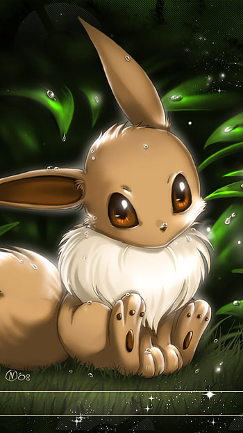 Eevee Glow: Enchanting Pokémon Anime for Your , Eevee (Pokémon), Anime, Pokemon HD phone wallpaper