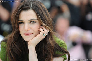 Rachel Weisz, ring, smile, eyes, actress, pretty, green, lips, hair, female HD wallpaper
