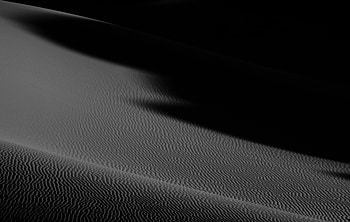 Sahara Desert Night Time , sahara, desert, night, nature, black-and-white, monochrome HD wallpaper