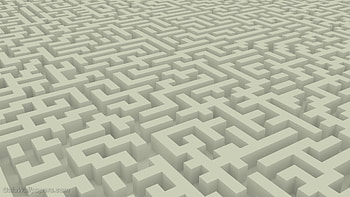 Simple maze HD wallpaper