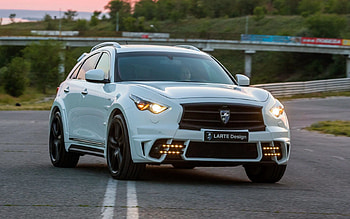 Infiniti, Cars, Front View, Qx70 HD wallpaper