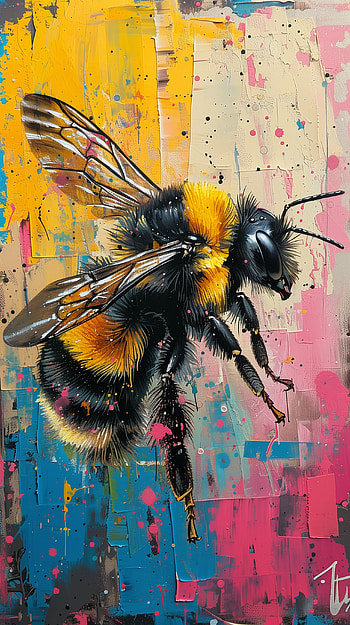 Bumblebee Artistic HD phone wallpaper
