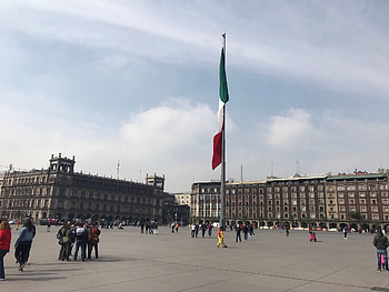 Zocalo (Constitution Square), Centro Historico, Mexico City travel guide, Must-visit attractions HD wallpaper