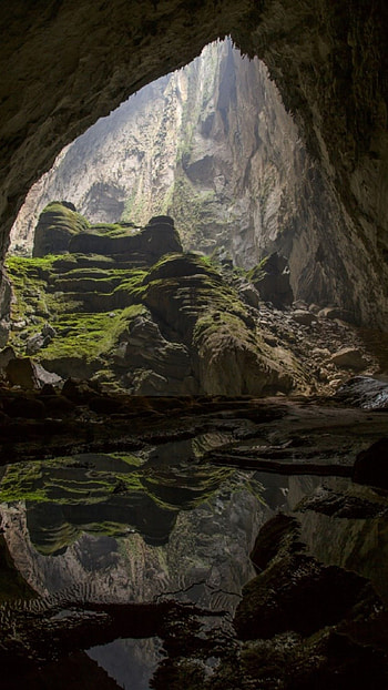 Cave, Son Doong Cave, son dong cave HD phone wallpaper