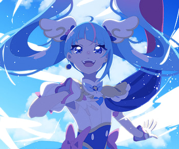 Sora Harewataru, Sora Harewataru, Anime, Hirogaru Sky! Pretty Cure HD wallpaper