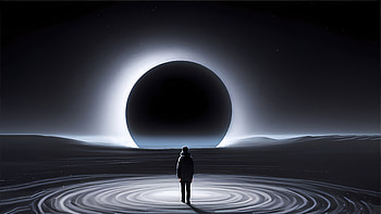 Staring Into Infinity, artist, artwork, digital-art HD wallpaper