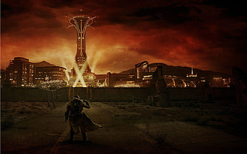 Fallout New Vegas Car HD wallpaper