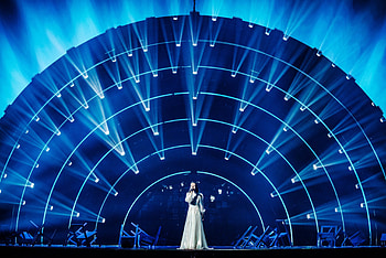 Amanda Georgiadi Tenfjord, Greek singer, All details, Rehearsal HD wallpaper