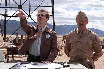 Matt Damon in Oppenheimer Movie Featuring Dylan Arnold, Matt Damon, movie, Oppenheimer HD wallpaper