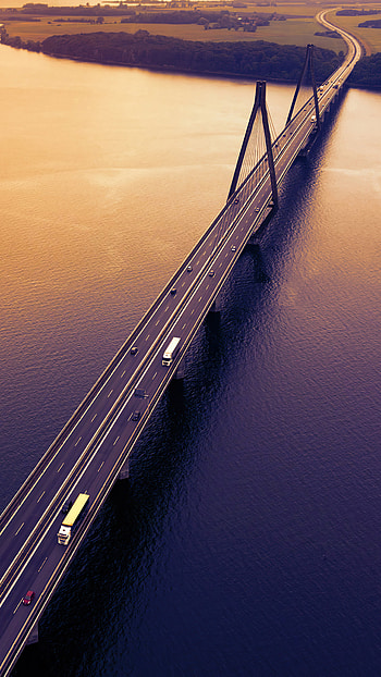 Bridge, Highway HD phone wallpaper