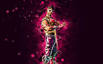 New Glasses Funk Ops, , blue neon lights, Fortnite Battle Royale, Fortnite characters, New Glasses Funk Ops Skin, Fortnite, New Glasses Funk Ops Fortnite HD wallpaper