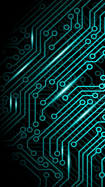 Abstract, vector HD phone wallpaper
