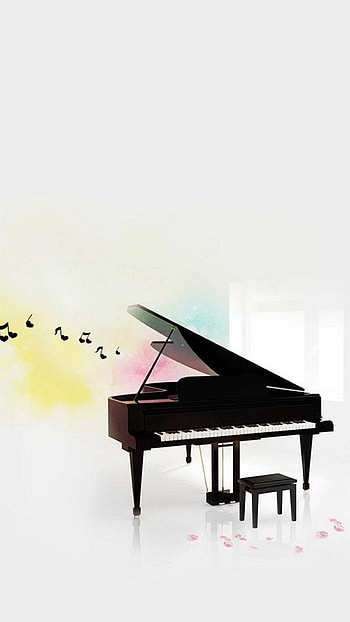 musical , piano enthusiast, elegant design, melodic inspiration HD phone wallpaper
